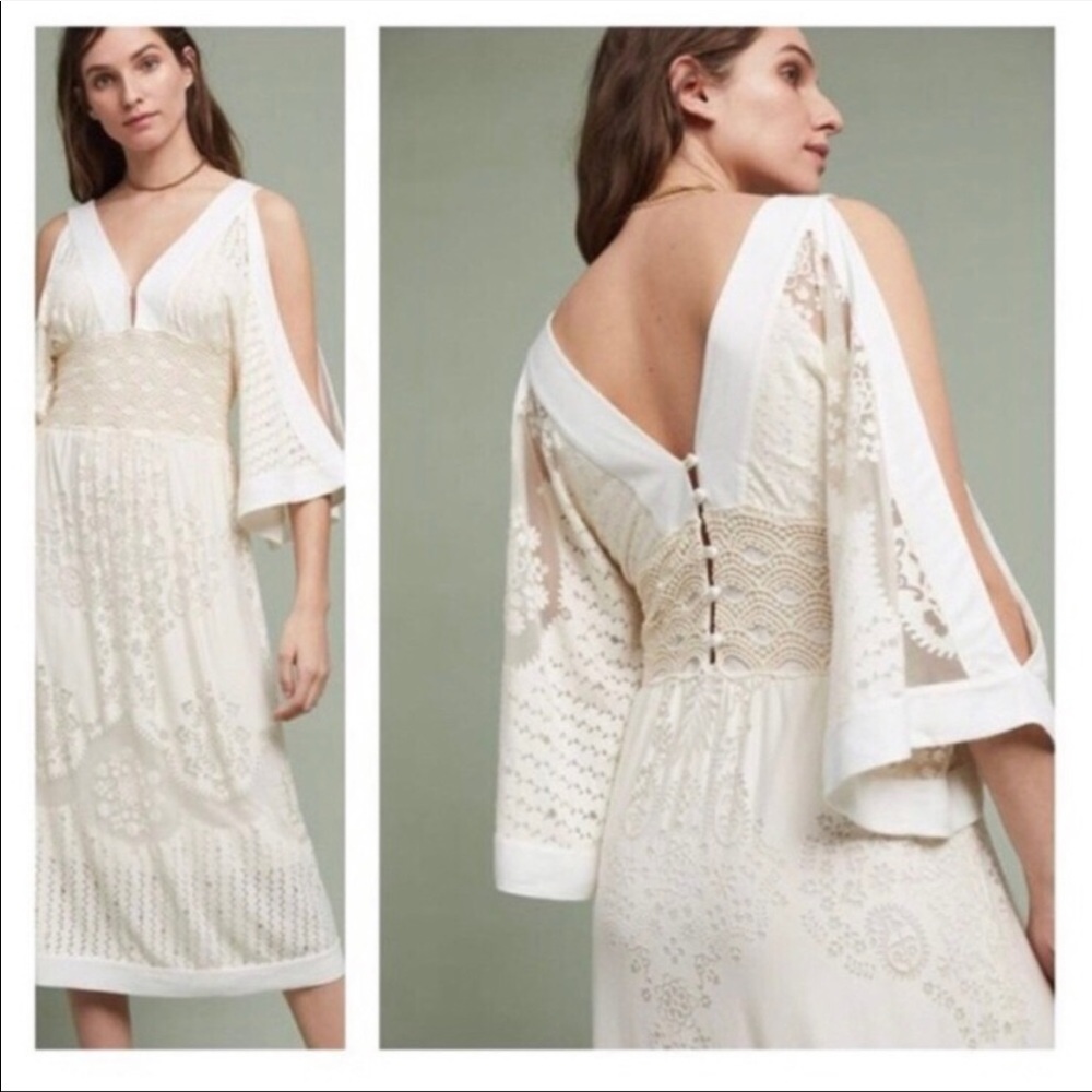 NWT Farm Rio Solano cutout dress